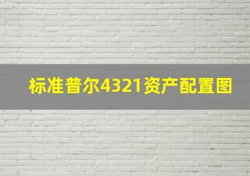 标准普尔4321资产配置图