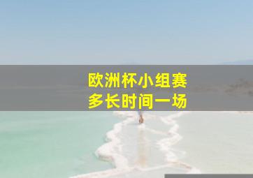 欧洲杯小组赛多长时间一场