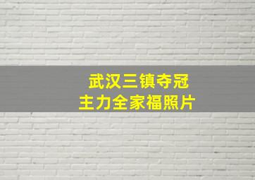 武汉三镇夺冠主力全家福照片