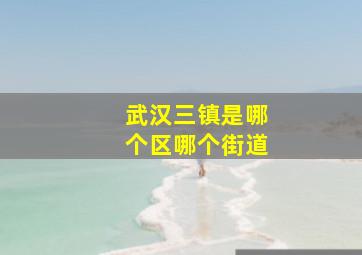 武汉三镇是哪个区哪个街道