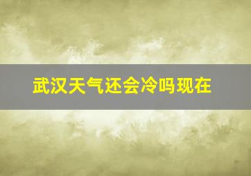 武汉天气还会冷吗现在