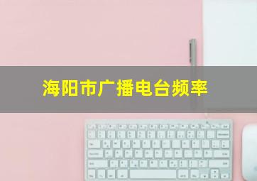 海阳市广播电台频率