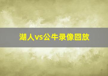 湖人vs公牛录像回放