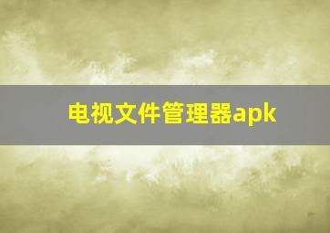 电视文件管理器apk