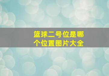 篮球二号位是哪个位置图片大全