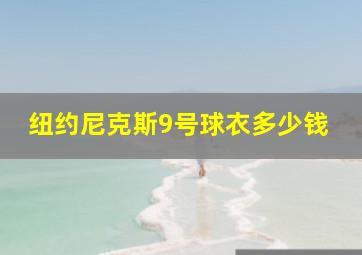 纽约尼克斯9号球衣多少钱