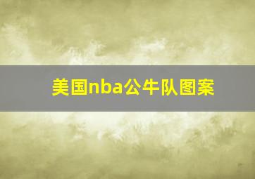 美国nba公牛队图案