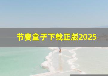 节奏盒子下载正版2025