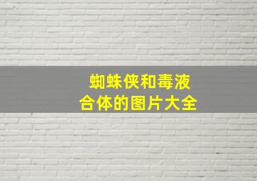 蜘蛛侠和毒液合体的图片大全