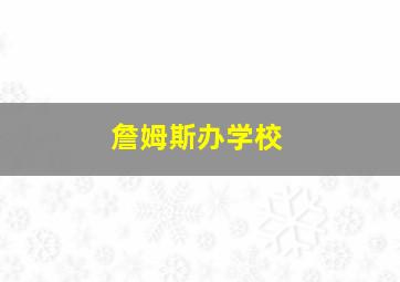 詹姆斯办学校