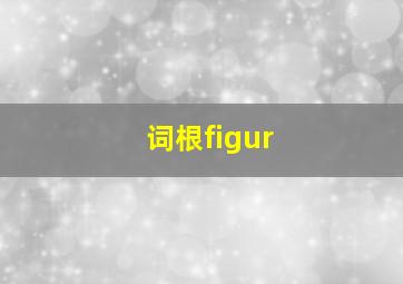 词根figur