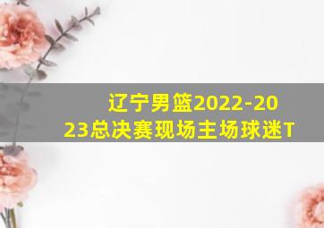 辽宁男篮2022-2023总决赛现场主场球迷T