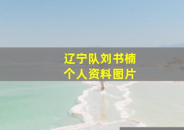 辽宁队刘书楠个人资料图片