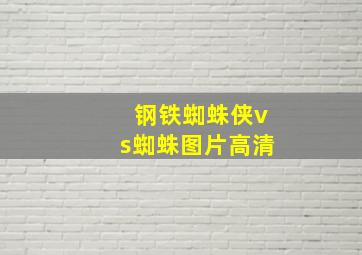 钢铁蜘蛛侠vs蜘蛛图片高清