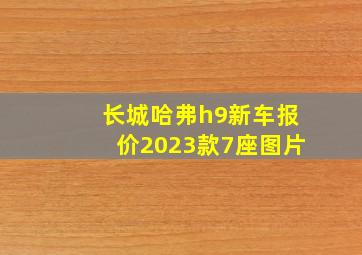 长城哈弗h9新车报价2023款7座图片