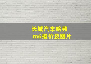 长城汽车哈弗m6报价及图片