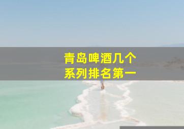 青岛啤酒几个系列排名第一